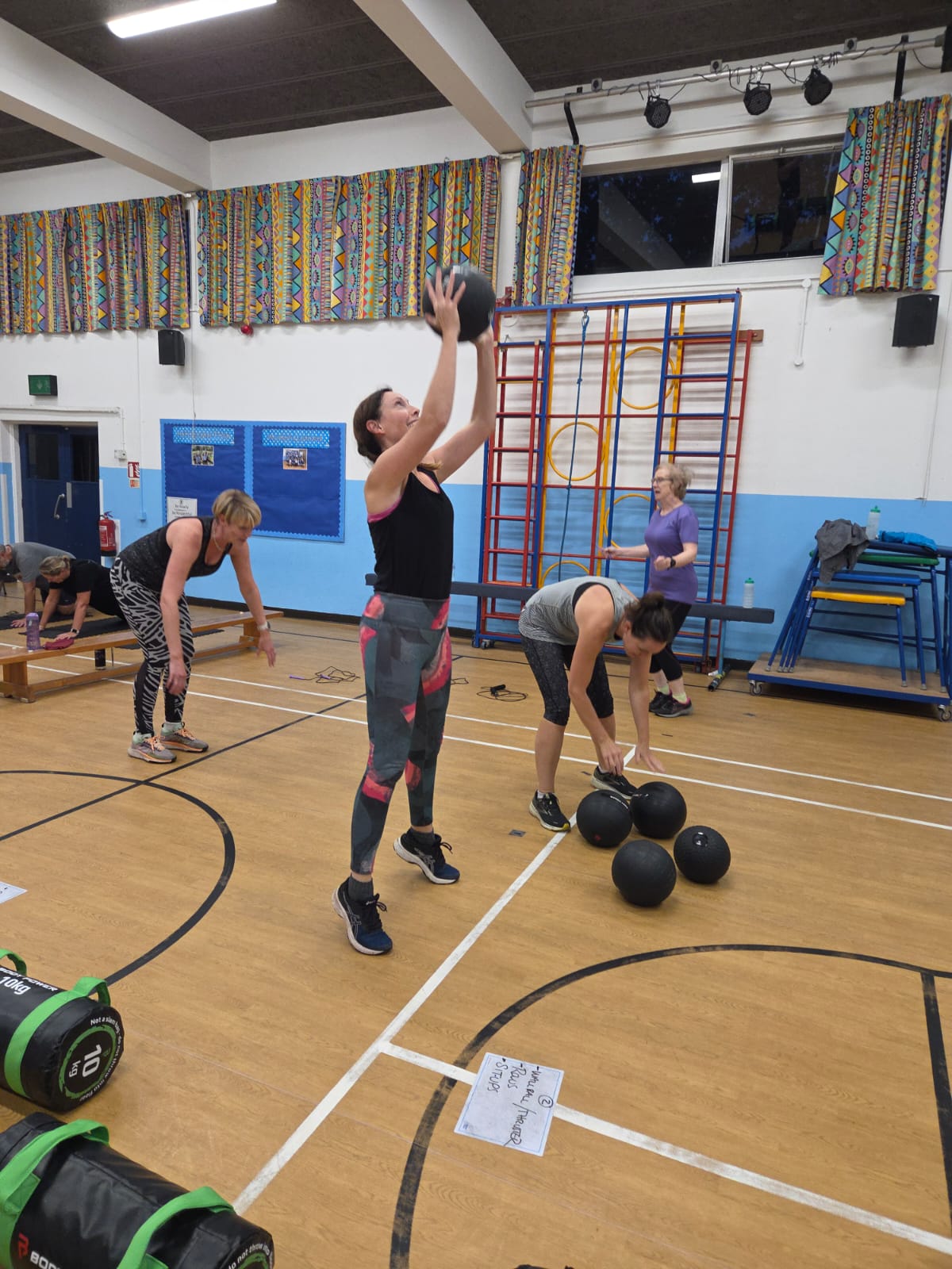 Circuits Collective class at Mulbarton School Hall Norfolk