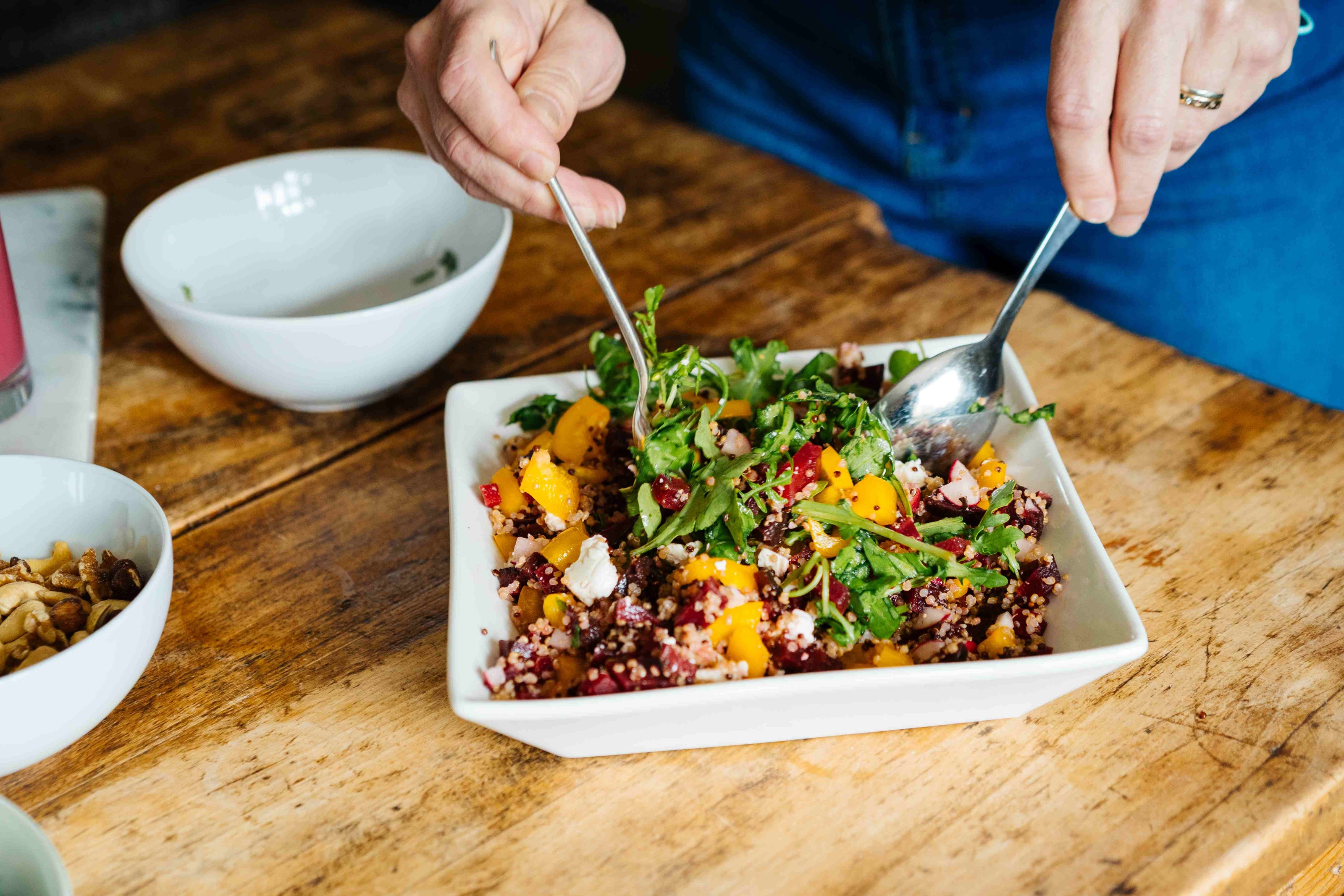 Holly East Fit and Josie The Mindful Cook Strong and Nourished programme food and personal training support online